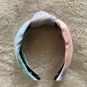 Lele Sadoughi tie dye headband